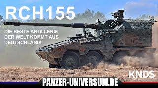 KNDS Panzerhaubitze RCH155 - Die beste Artillerie der Welt kommt wieder aus Deutschland!