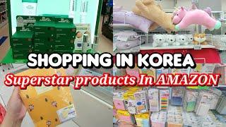 shopping in korea  vlog, Best & Superstar skincare products In AMAZON  Daiso shopping haul