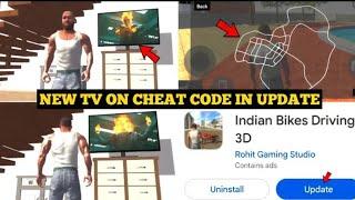 Finally Indian Bike Driving 3D New Update  TV On Cheat Code+New UFO Driving |