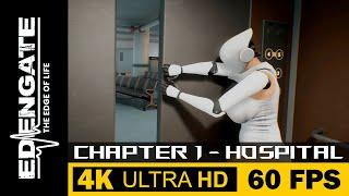 Chapter 1 - Hospital | Haydee in EDENGATE | Walkthrough, Gameplay, No Commentary, 4K, HDR, 60 FPS