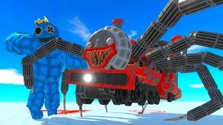 CHOO CHOO CHARLES vs CHAINSAW MAN, ICE GIANT, LAVA GOLEM, ... | Animal Revolt Battle Simulator