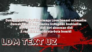 UzG1rL L1GHTDreaM - Buzilgan Imperiya TEXT // LDM TEXT UZ