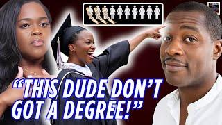Woman Asked Do BLACK WOMEN Over 30 With DEGREES Have To SETTLE? | It’s Not That Many!