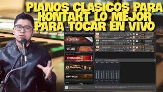  PIANOS CLASICOS KONTAKT | Lo mejor de lo clásico para TOCAR EN VIVO | SAMPLES REVIEW