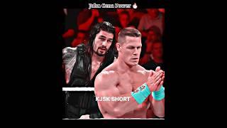 Roman's Power vs Cena's Might | Epic Showdown! " | #romanreigns #youtubeshorts #wwe