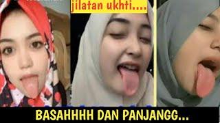 julur lidah basah ukhti cantik bikin bangun part 10 #hijabgununggede #hijabstyle #tiktok #viral