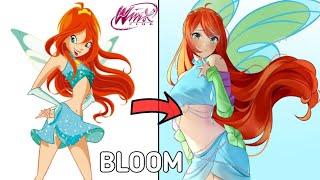 WINX CLUB CHARACTERS AS ANIME || Playnetcity