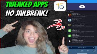 NEW Install Tweaked Apps FOR FREE - iOS 14.7 - 15.0 (NO COMPUTER NEEDED!)