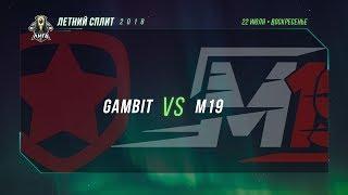 GMB vs M19 — Неделя 1 День 2