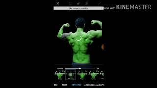 Bodybuilder Hulk  Photo Edit