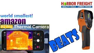 The best budget Thermal camera infiray P2 Pro from amazon?! [Harbor Freight loses]