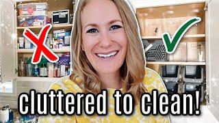 UN-MOTIVATED? WATCH THIS!  Go from CLUTTERED TO CLEAN right NOW! (strategies that actually work!)