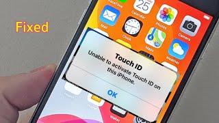 How to Fix Unable to Activate Touch ID on this iPhone in iOS 13.5?