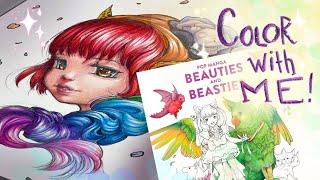 How to Color Like Me | Camilla d'Errico Coloring Book | Prismacolor Colored Pencils | Tutorial