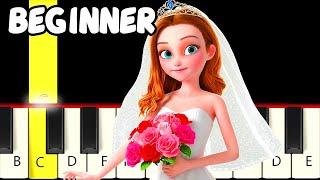 2 Famous Wedding Music - Slow and Easy Piano Tutorial - Beginner