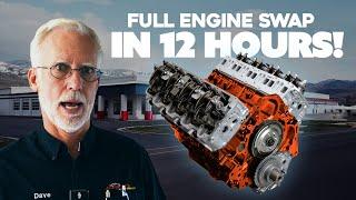 Livestream FULL Engine Swap 12 HOUR CHALLENGE!