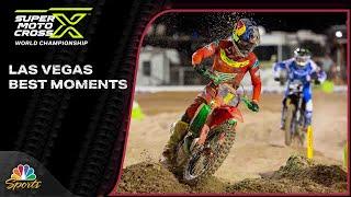 SuperMotocross playoffs 2024: Round 3, Las Vegas Motor Speedway best moments | Motorsports on NBC