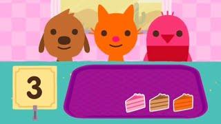 Sago Mini Pet Cafe Surprise - Help feed your friends as you learn about shapes, numbers and colors