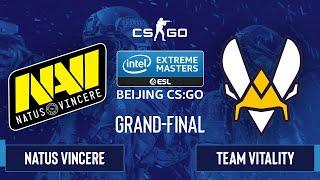 CS:GO - Natus Vincere vs. Team Vitality [Nuke] Map 1 - IEM Beijing 2020 Online - Grand-Final - EU