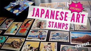 Japanese Art on Stamps - Ukiyo-e 1K Giveaway!