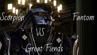 Ninja Gaiden II Scorpion Fantom VS Great Fiends