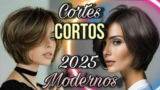 CORTES de CABELLO CORTO  MODERNOS Tendencia 2025 La Revelación del Momento!. HairStyle