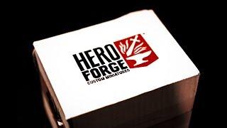 Heroforge Unboxing | 5 Custom Miniatures with Close-Ups