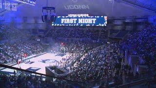 UConn basketball fans gear up for the 2024-2025 season at First Night in Storrs