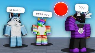 i DESTROYED TOXIC FURRIES in roblox blade ball...