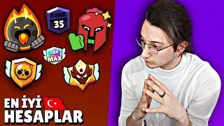 TÜRKİYE'NİN EN İYİ HESAPLARI! #4 #brawlstars