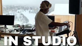 Tyler, The Creator Making Beats In Studio