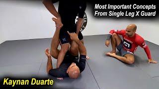 The Most Important Concepts From Single Leg X Guard by Kaynan Duarte