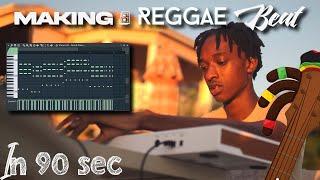 reggae beat | 90 seconds | in fl studio | Ackah Dan | Beat In 90