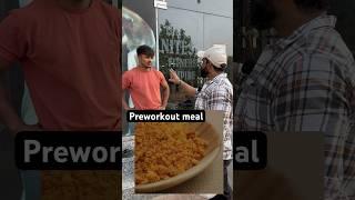 Preworkout meal #youtube #youtubeshorts