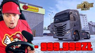  KUPIŁEM NOWE IVECO ZA 1.000.000 PLN I JEŻDZĘ PO BYTOMIU! | Euro Truck Simulator 2