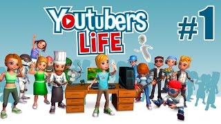 Как я стал лучшим ютубером (в игре) - Youtubers Life - #1