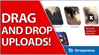 Drag And Drop Active Storage Uploads With Dropzone | Intro To Ruby On Rails 7 Part 28