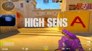 HIGH SENS = aimbot