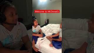 Welcome to McDonald’s…,. Kahmila and Kahmiya Edition! #mcdonalds #funny #kids