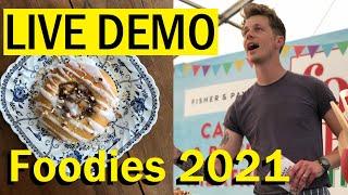 Apple and Cinnamon Buns LIVE at Foodies Festival 2021 - Bake with Jack