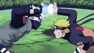 Naruto Rasenshuriken vs Kakashi's Rasengan - Naruto Invents New S-Rank Jutsu [60FPS]