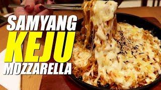 SAMYANG HOTPLATE KEJU MOZARELLA MELELEH | Laurent Rando