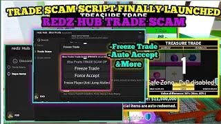 Trade Scam Script For Blox Fruit Dragon Update | Red Z Hub  | Freeze Trade | Accept Trade