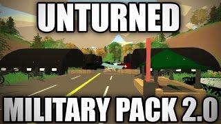 Unturned Modday: Military Asset Pack (VERSION 2.0) (Hangar, Anti tank Gun, Helipad)