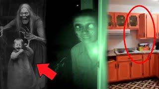 10 VIDEOS PARANORMALES | 100% VIDEOS DE TERROR | SCARY VIDEOS 2025