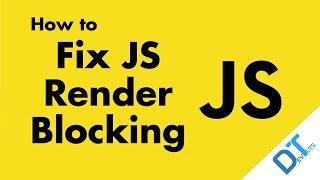 JavaScript: How to Eliminate JS Render Blocking