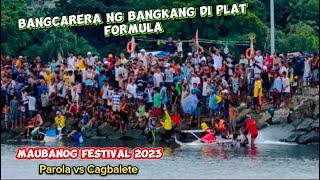 Karera ng bangkang di plat o Formula sa bayan ng Mauban Quezon | Maubanog Festival 2023