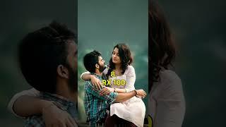 Top 10 South Indian  Love Story  Movies #shorts #top 10 #movie