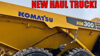 KOMATSU 30-TON haul TRUCK Arrives !