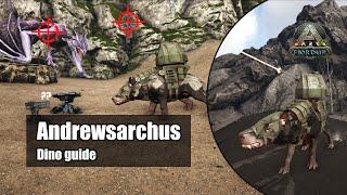 Andrewsarchus guide | PVP Tested, explained, basics, counters, turret mode | ARK Survival Evolved